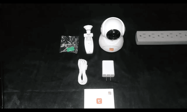 Configuración de una cámara inteligente tuya smart c20a para interiores de 3 megapíxeles