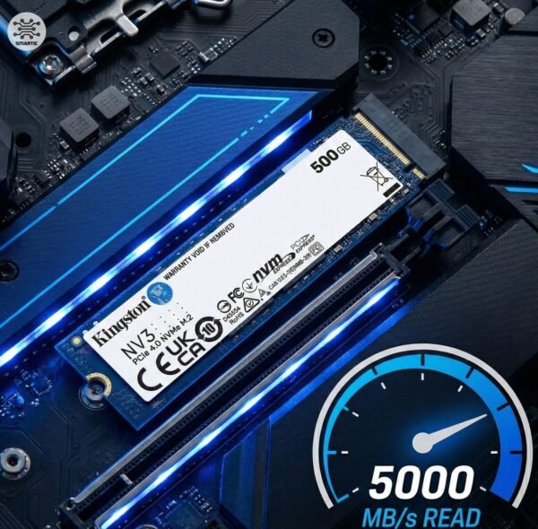 ssd kingston 500gb m2 nvme nv3 smartic 3