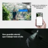 CAMARA EZVIZ EB8 4G 2K CON PANEL SOLAR BIDIRECCIONAL PANORAMICA BATERIA 10400MAH SIRENA HASTA 512GB