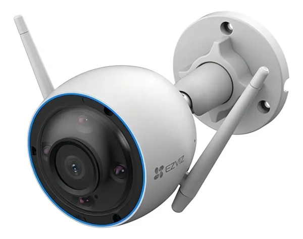 Cámara Ezviz H3-2k Tipo Bala 3mp Detección Humana Colores En Oscuridad Protección Ip67 Exteriores