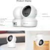 CAMARA EZVIZ H6C 2K WIFI CON ROTACION PTZ INTELIGENTE PARA INTERIOR