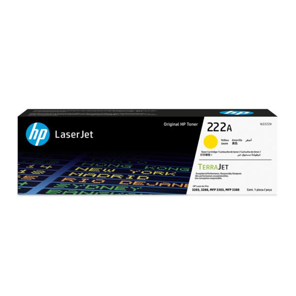 1200ftw-100248855-4 Toner Hp Original Laserjet 222a Amarillo