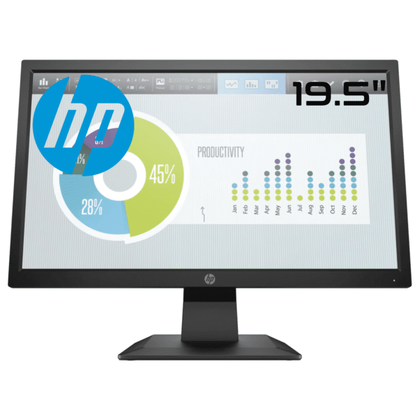 Monitor HP P204V Monitor Led Hp P204v Pantalla de 19.5'' Vga/hdmi Color Negro