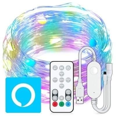 Luces Led Navideñas Inteligentes Wifi Rgbw 6