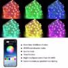 Luces Led Navideñas Inteligentes Wifi Rgbw 7