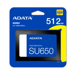 Disco Solido Ssd Adata 512gb Su650 Sata3 2.5 Laptop Pc Interno