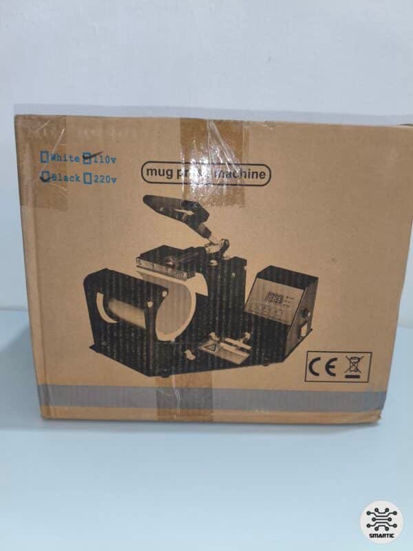 Máquina para sublimar jarros de 11oz Smartic. Prensa de Sublimación para Tazas, caja