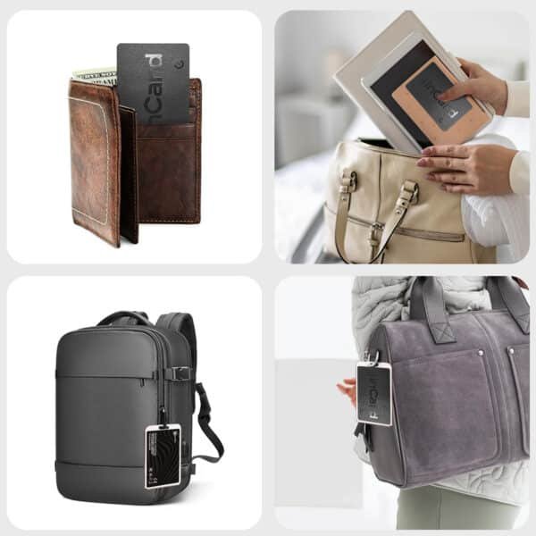 INCARD FINDER SMARTICECU 11 Tarjeta Rastreadora InCard Finder Ultra Delgado para Android e iOS