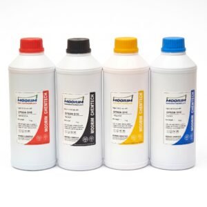 Tinta Moorim Premium de 1 Litro para Epson EcoTank (Negro y Colores) CMYK