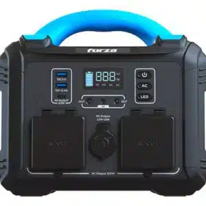 Estación de Energía Portátil Forza Titan T300 (296Wh / 300W) – Generador Solar y Respaldo Eléctrico Silencioso Smartic