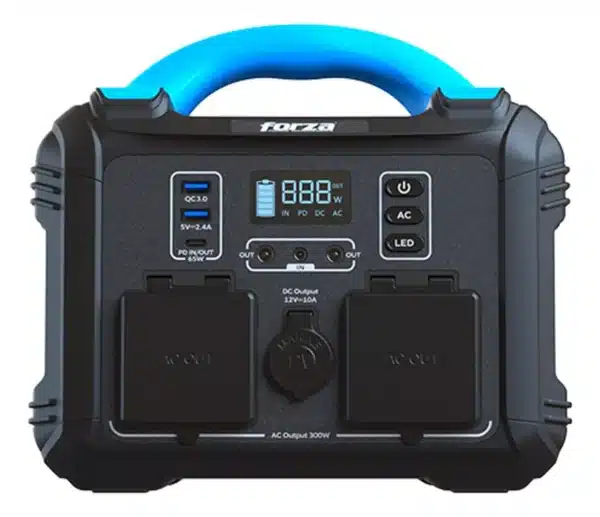 Estación de Energía Portátil Forza Titan T300 (296Wh / 300W) – Generador Solar y Respaldo Eléctrico Silencioso Smartic