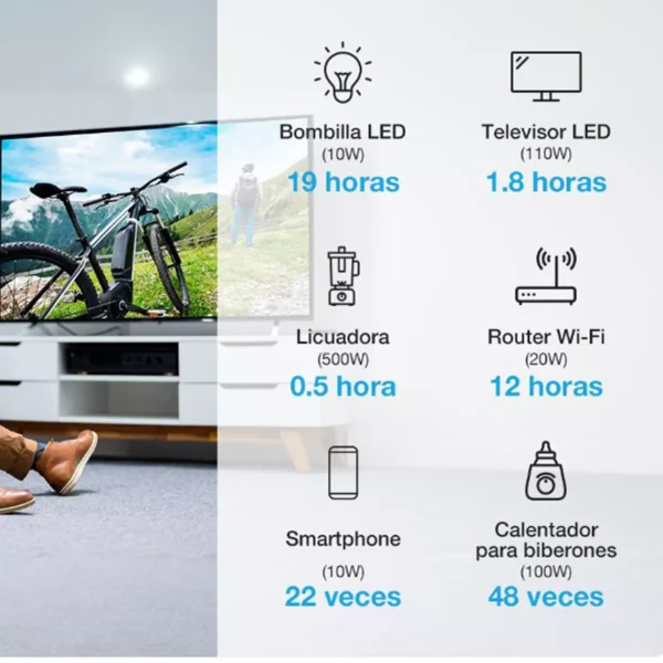 Estación de Energía Portátil Forza Titan T300 (296Wh / 300W) – Generador Solar y Respaldo Eléctrico Silencioso