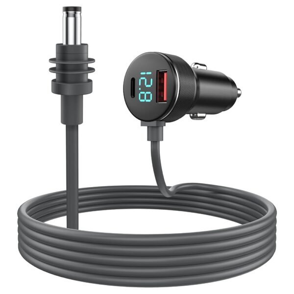 Cargador de Auto Cigarrera12V/24V para Starlink Mini | Conexión Directa 3m y 5m