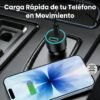 Cargador Vehicular 100W para Starlink Mini | USB-C y USB-A QC 3.0