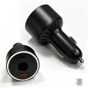 Cargador Vehicular 60W DC usb-A USB-C para Starlink Mini SMARTIC