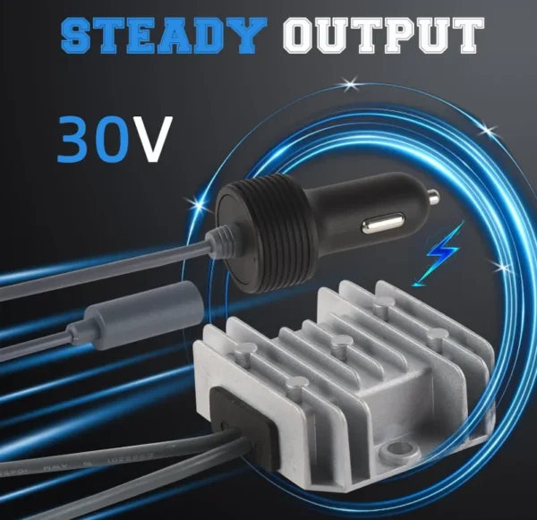Cable Auto Elevador 12V a 30V para Starlink Mini | Máxima Estabilidad