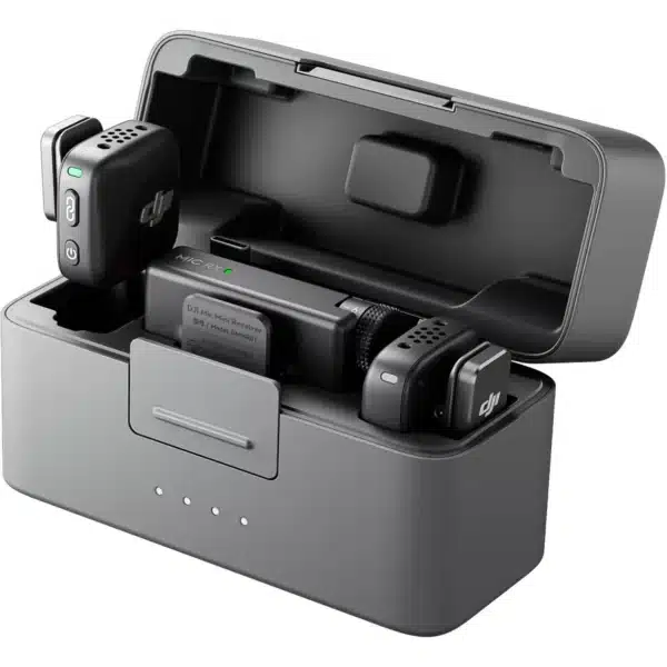DJI Mic Mini Kit (2 TX + 1 RX + Estuche) | Micrófonos Ultraligeros