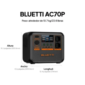 POWER-STATION-BLUETTI-AC70P-1000W-SMARTIC