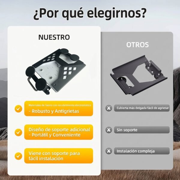 Soporte Magnético Starlink Mini | Montaje Seguro en Auto de Alta calidad