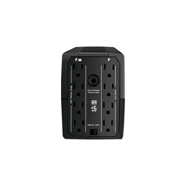 UPS CDP R-UPR1008 1000VA / 500W | 8 Tomas + 6 Puertos USB (A y C)