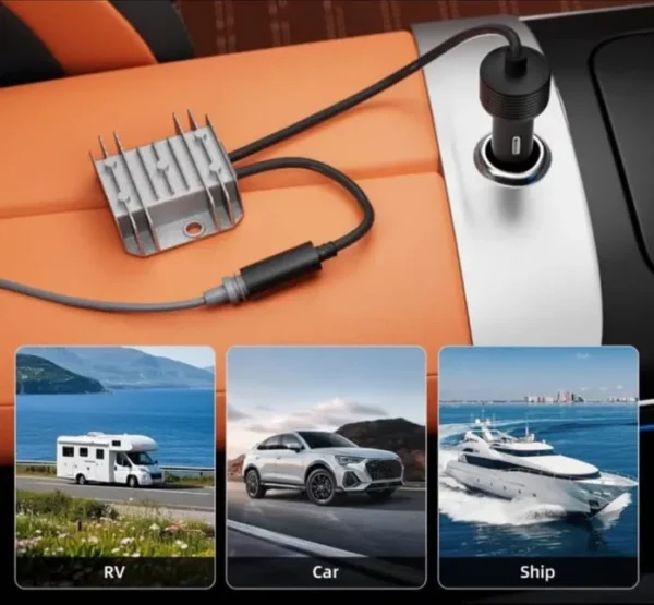 Cable Auto Elevador 12V a 30V para Starlink Mini | Máxima Estabilidad